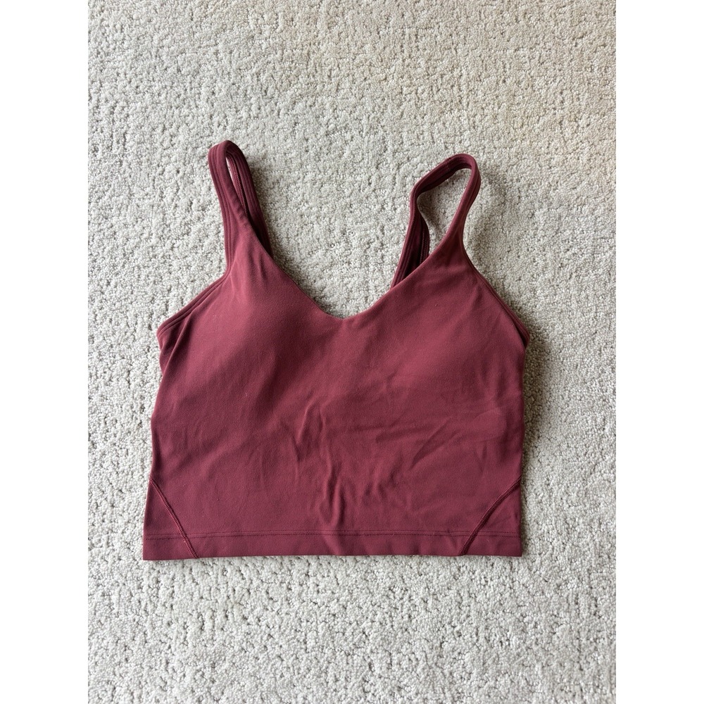 Lululemon Align Tank Top Cranberry Red Women's Size 4